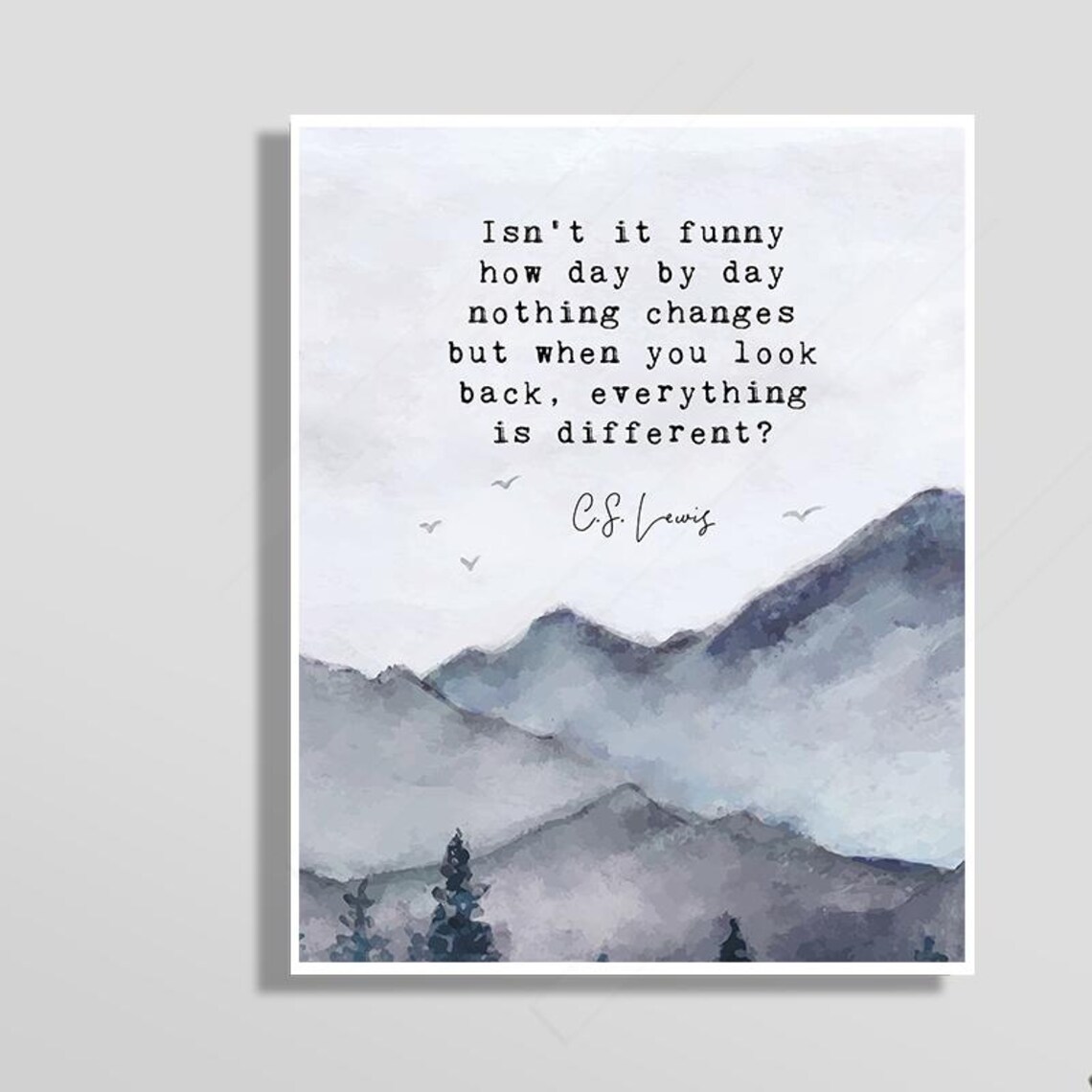 Inspirational Quote Art Print for Office Decor