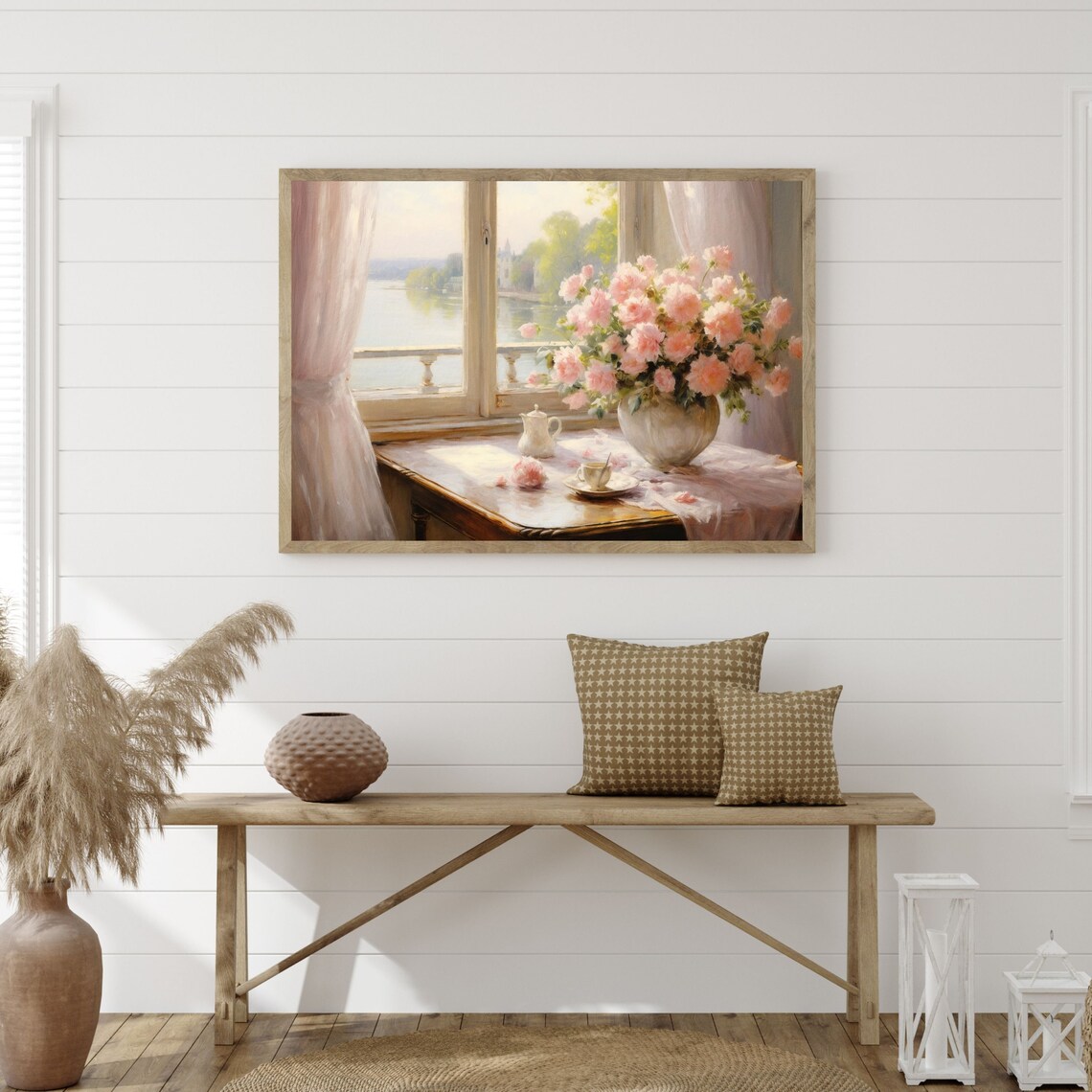 Flower Still Life, Retro French Kitchen Poster - Image 3