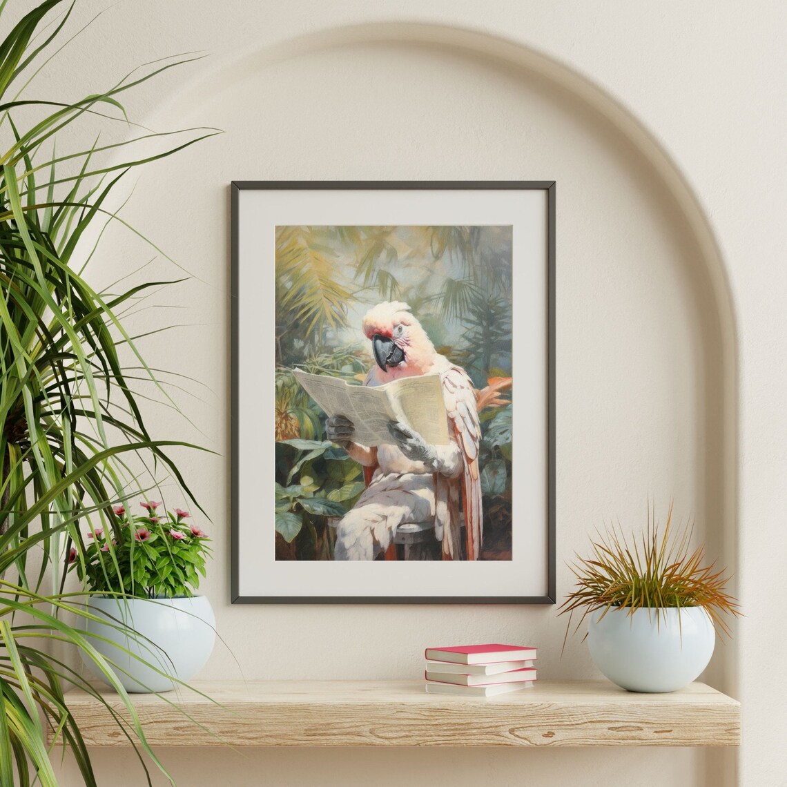 Retro Bird Aesthetic Art Print, Kids Room Decor - Image 2
