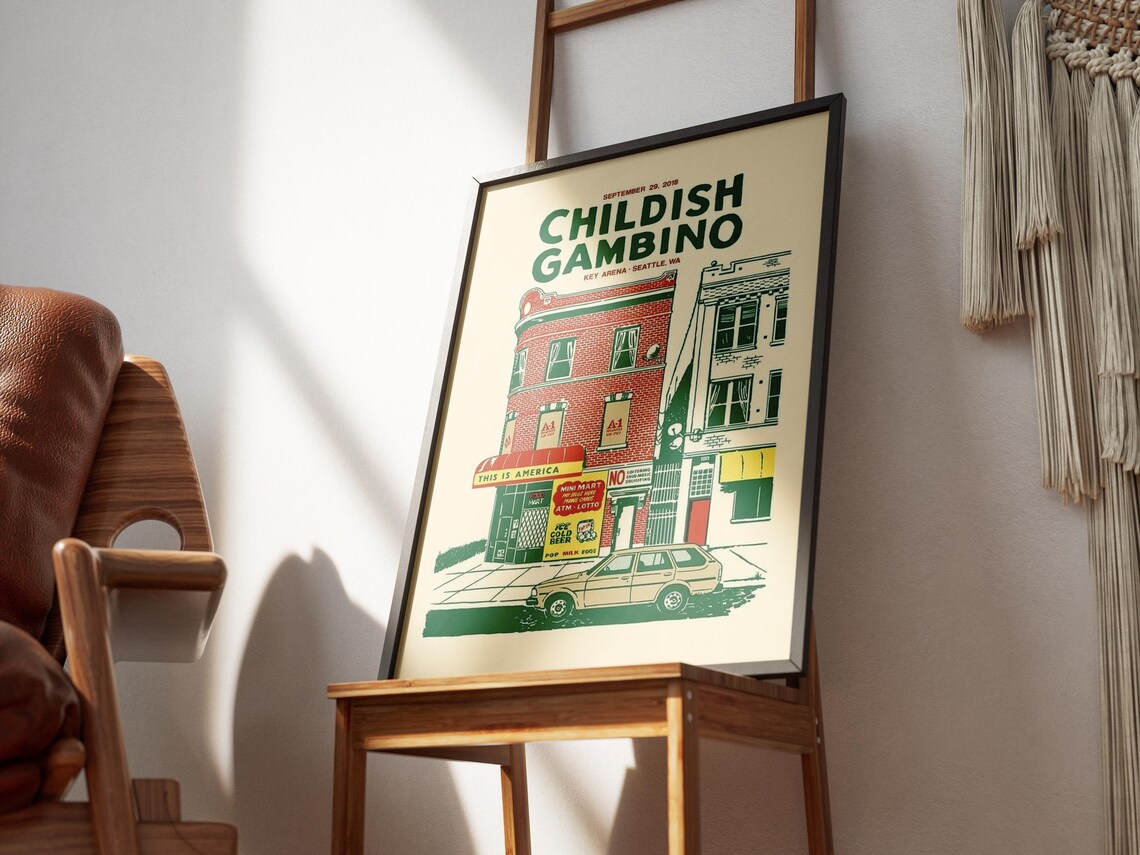 Childish Gambino This Is America Music Poster Print - Image 2