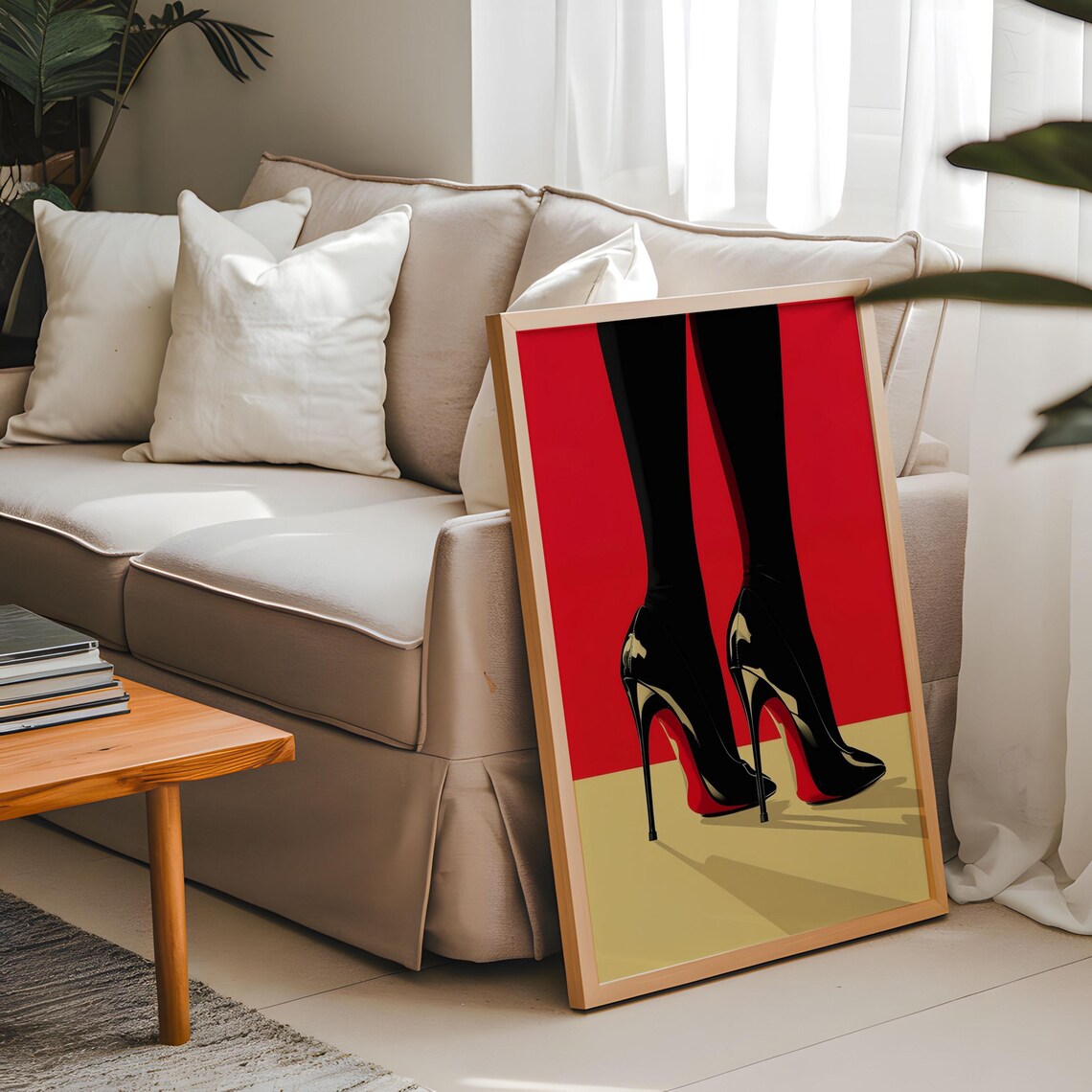 High Hill Women Retro, Home Decor Poster - Image 3