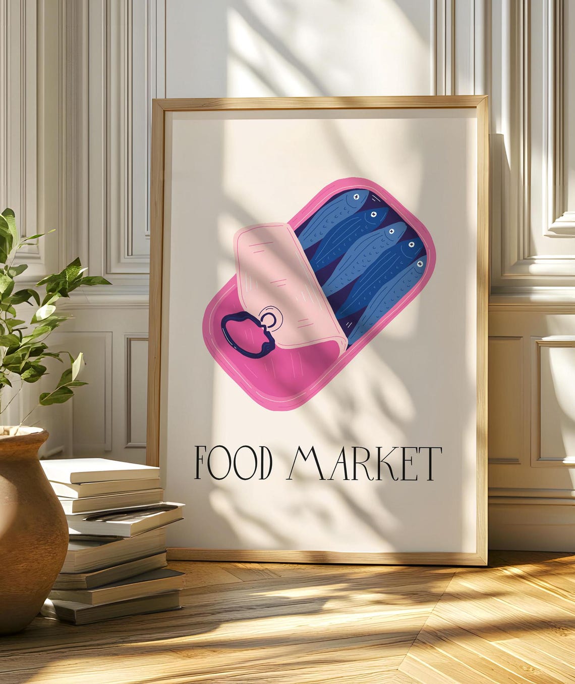Fish Macrell, Unique Handmade Wall Decor - Image 2