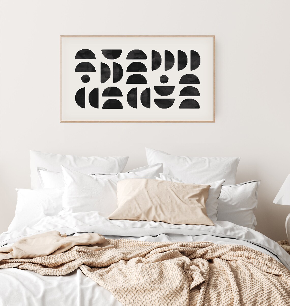 Mid Century Geometric Abstract Art Print - Image 3