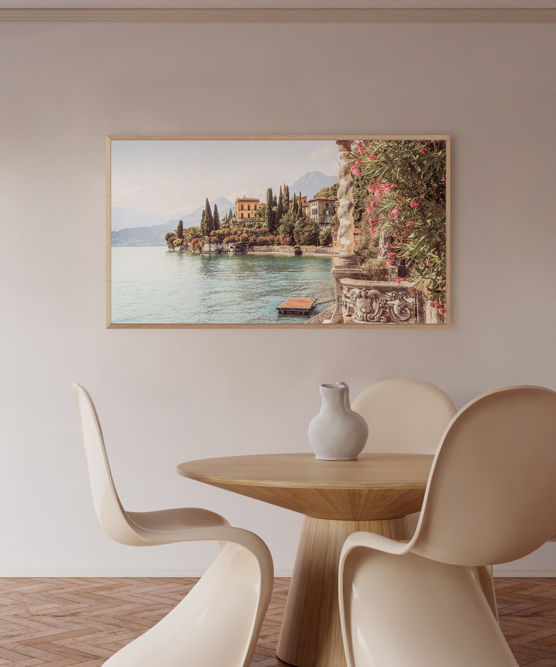 Lake Como Italy Travel Poster, Italian Landscape Art - Image 2
