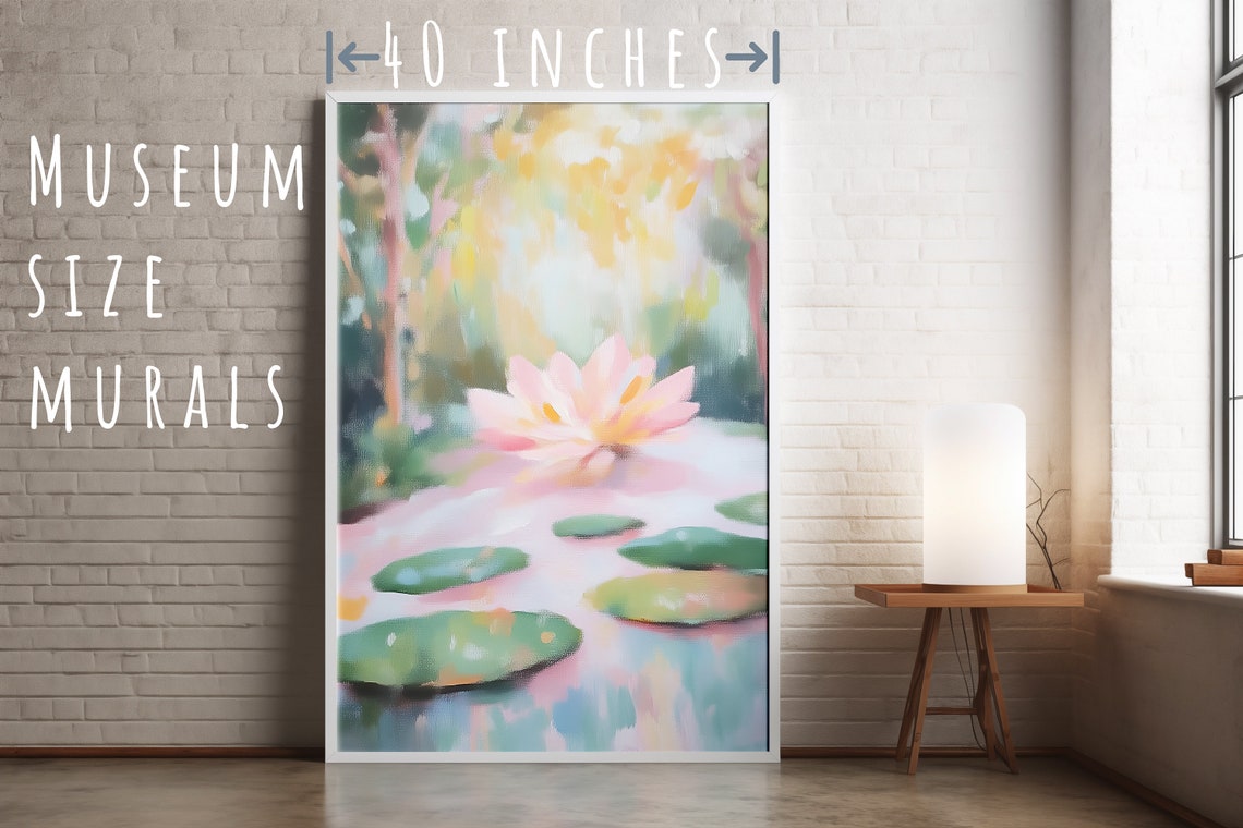 Lily Of The Valley Chinoiserie Nature Wall Art Landscape Oil Painting Porch Decor Garden Decor Wall Art Print - Image 5
