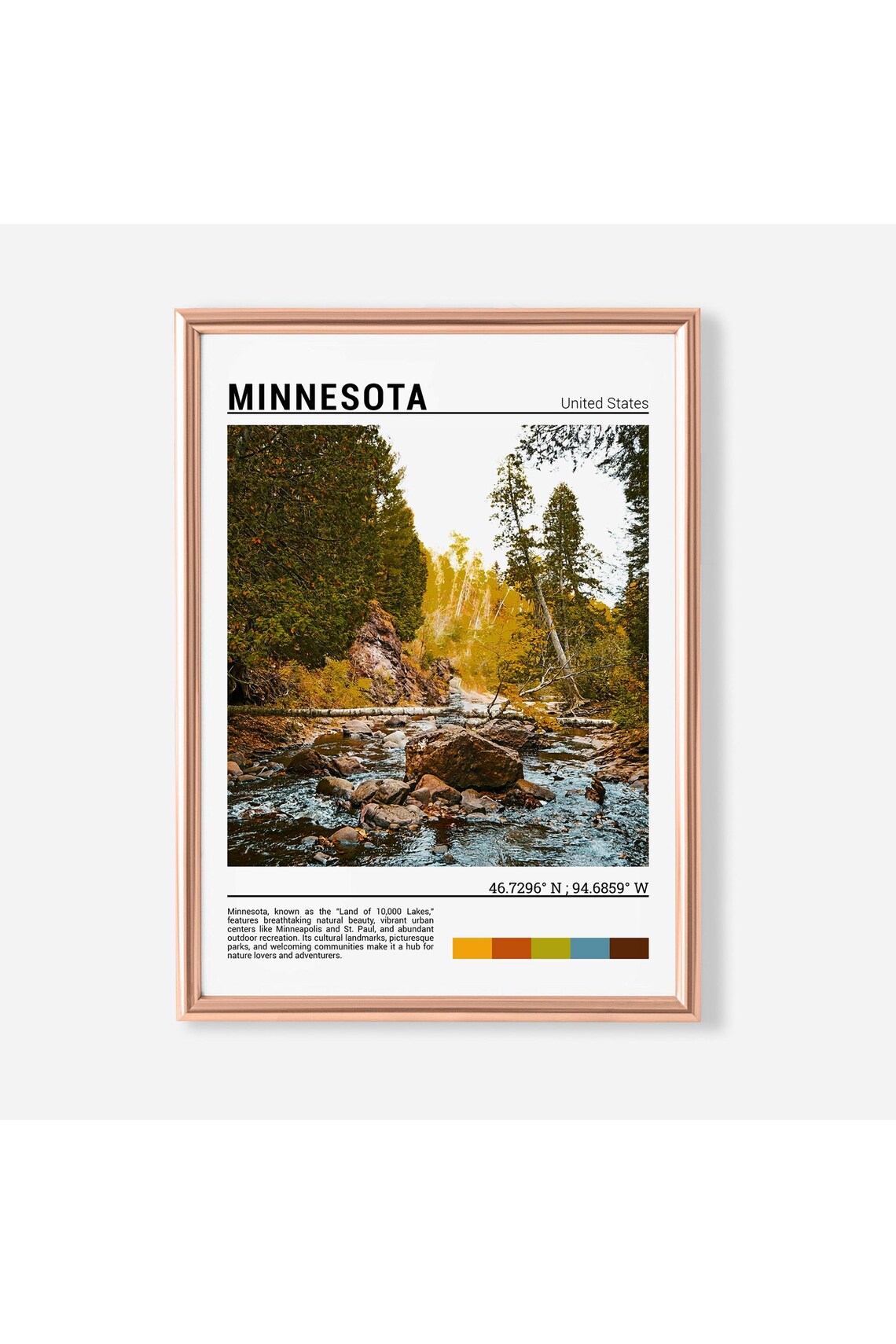 Minnesota Photo Wall Art Print
