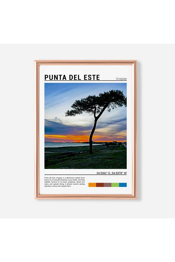 Punta Del Este Print Punta Del Este Poster Punta Del Este Wall Art Punta Del Este Travel Punta Del Este Art Punta Del Este Uruguay