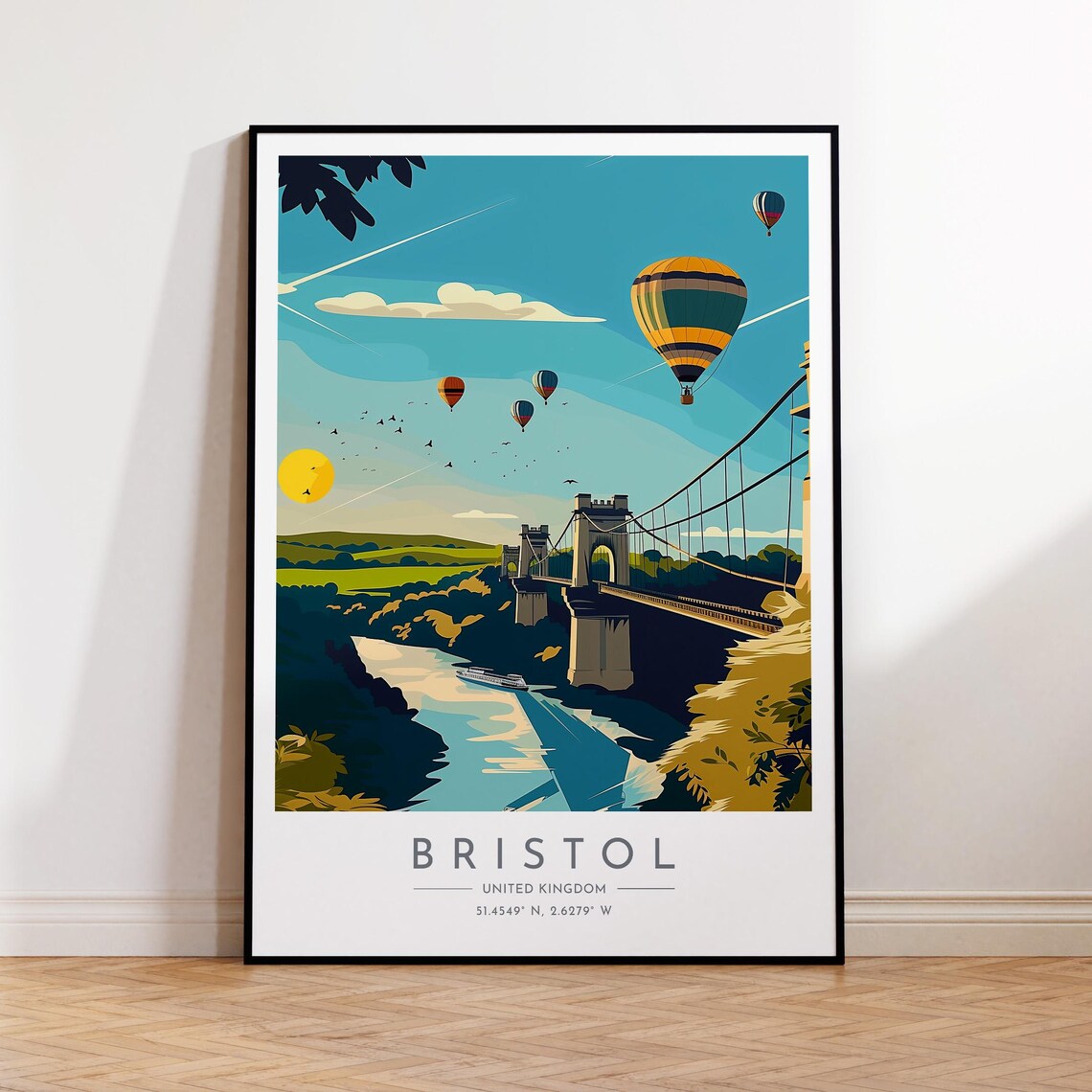 Bristol Travel Poster, England Travel Poster