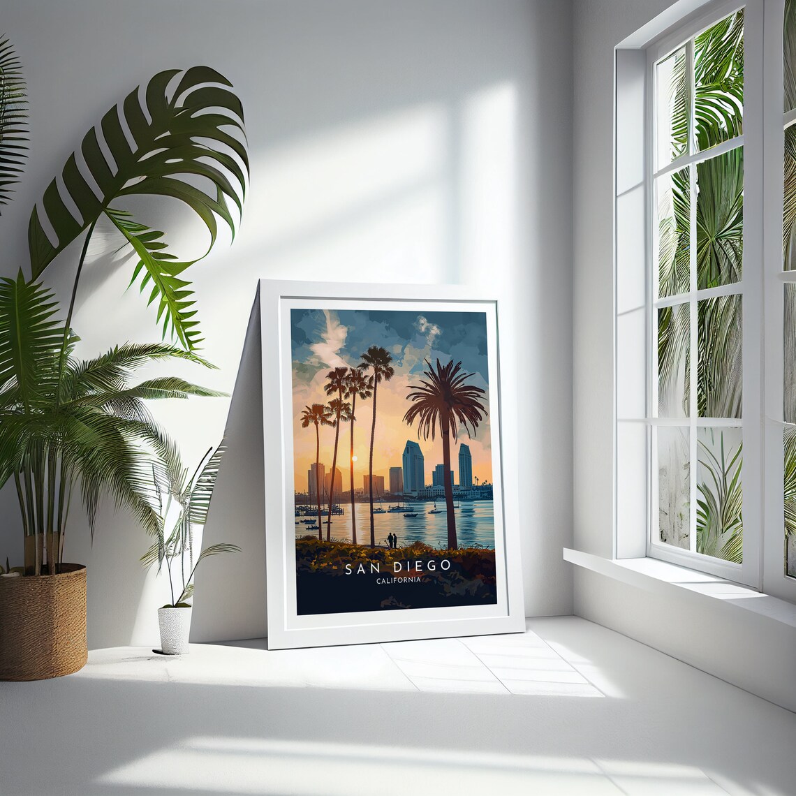 San Diego United States California Travel Poster - Image 4