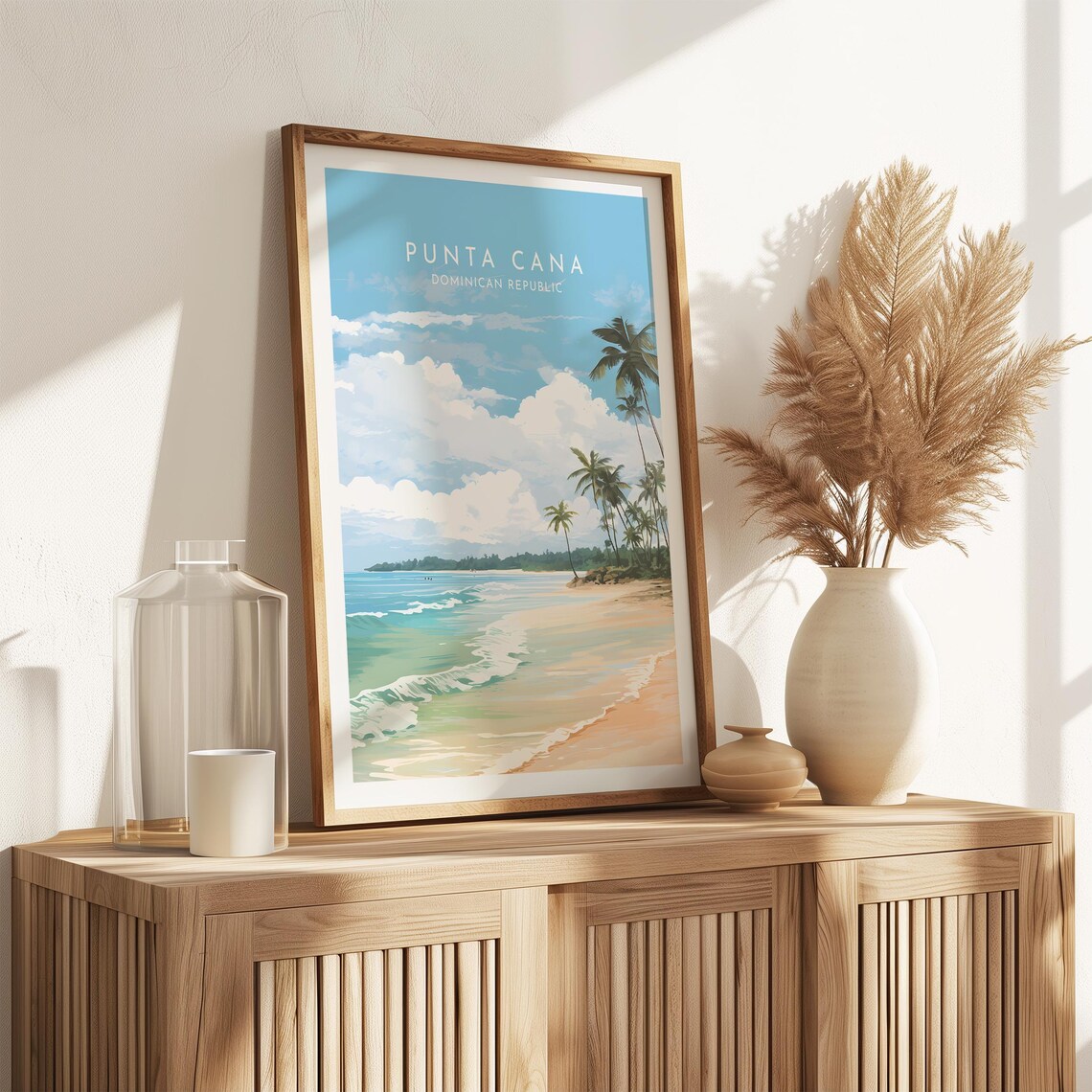 Punta Cana Travel Poster, Dominican Republic Home Decor - Image 2