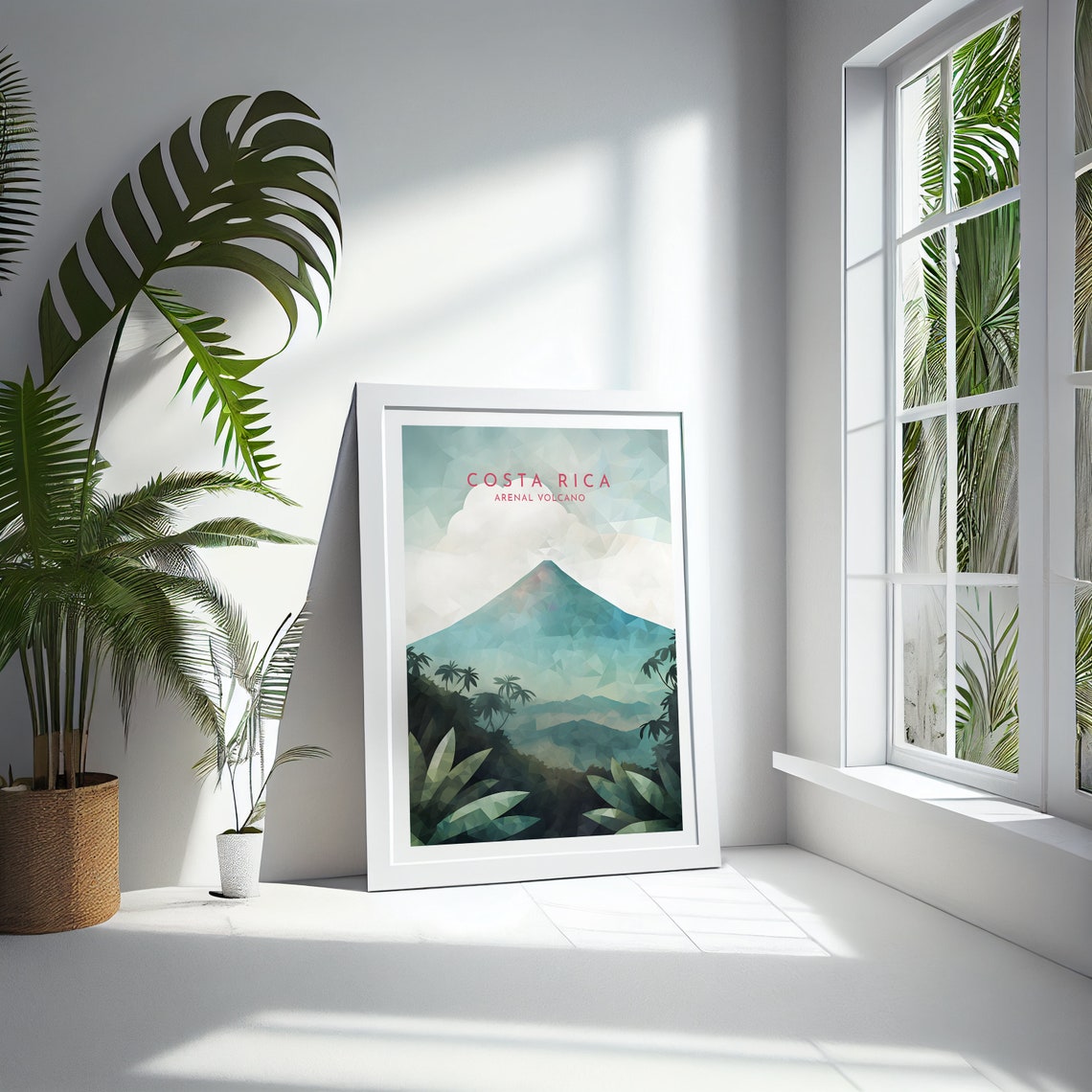 Costa Rica Arenal Volcano Travel Poster - Image 4