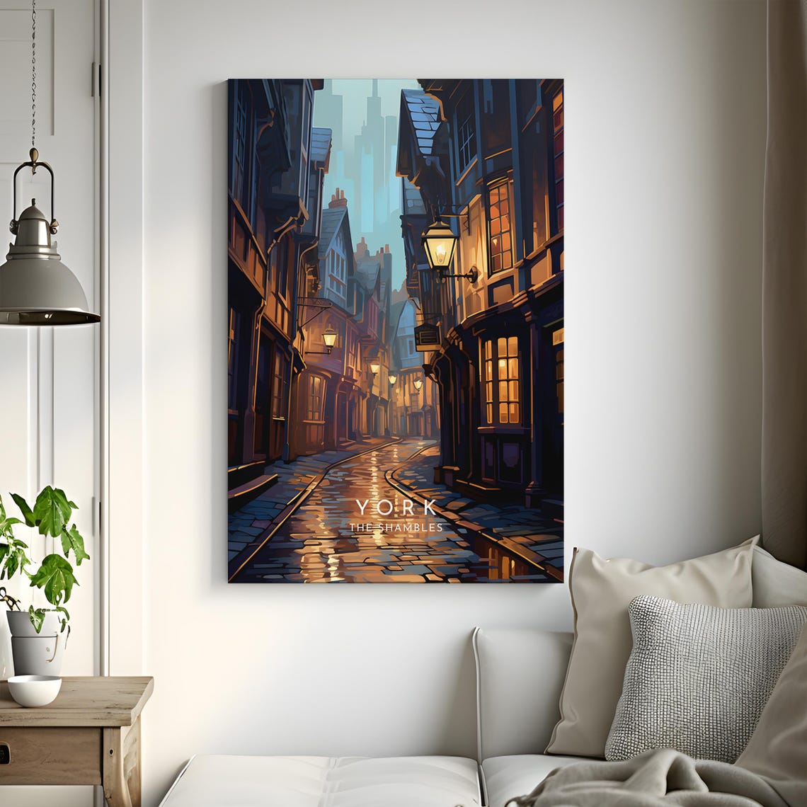 York Travel Poster, Shambles England - Image 3