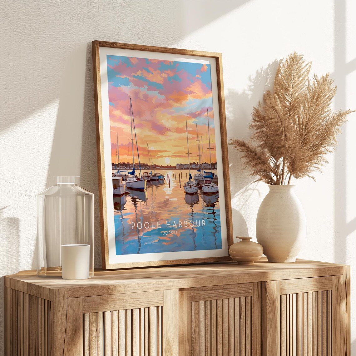 Poole Harbour England Dorset Travel Poster - Image 2