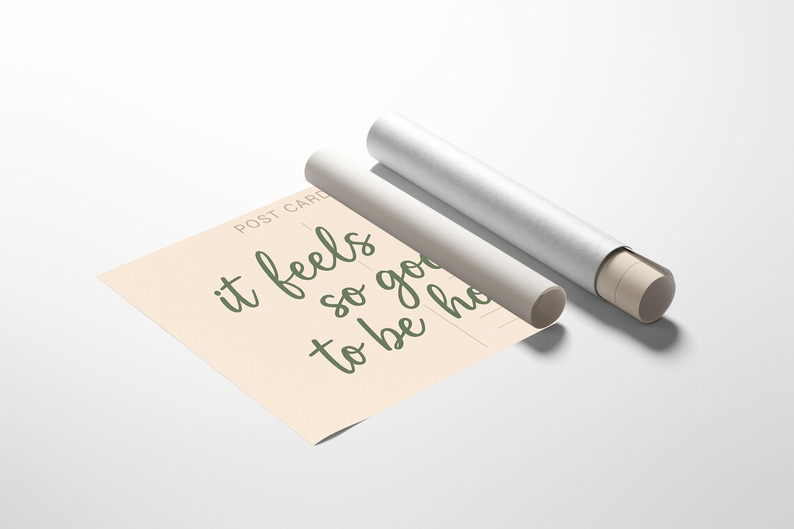 It Feels So Good To Be Home Quote Art Print - Image 4