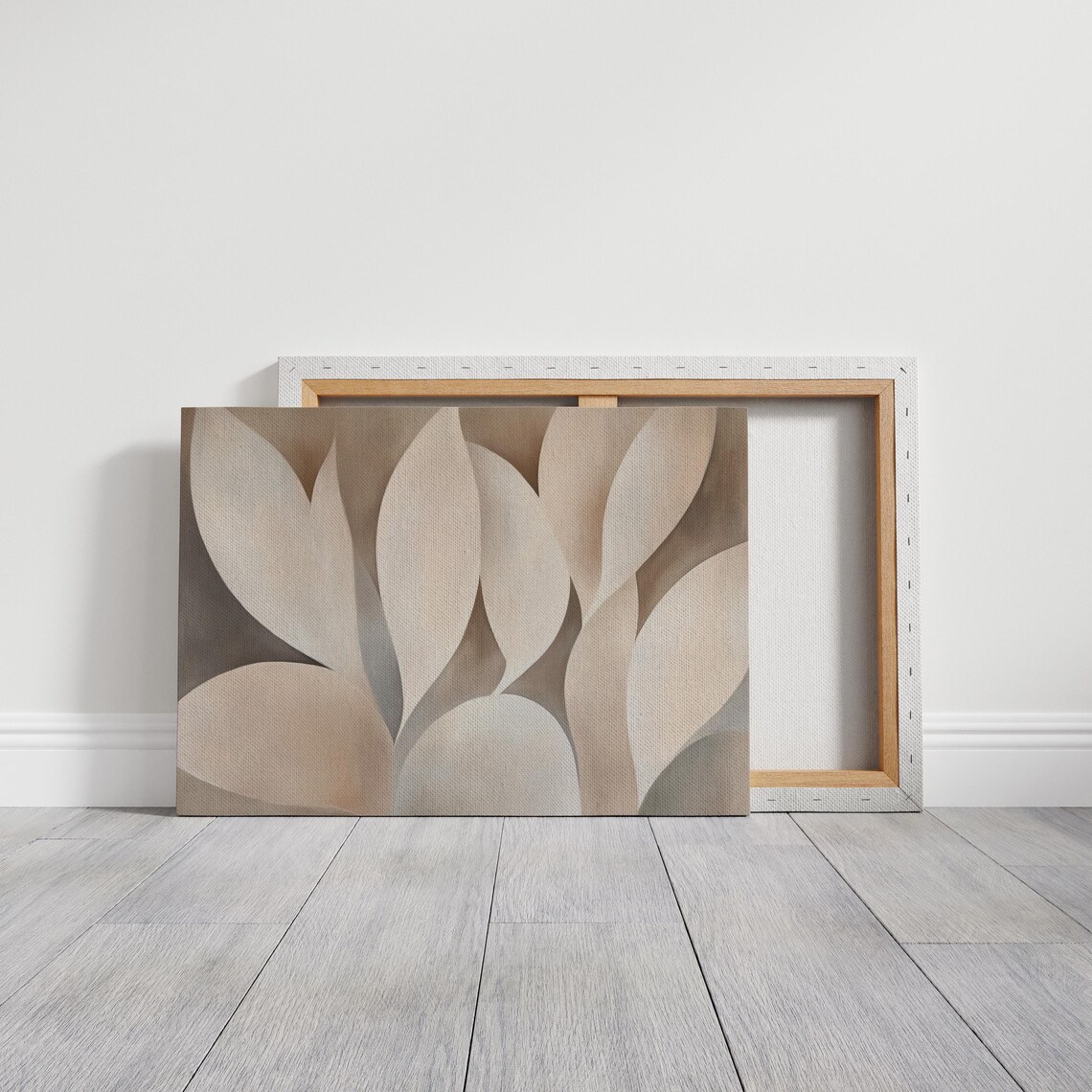 Minimalist Abstract Composition, Organic Shapes - Image 5