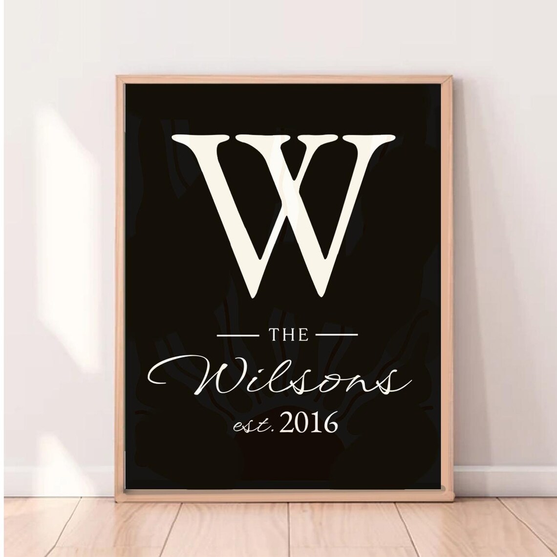 Personalized Family Last Name Sign, Rustic Farmhouse - Image 5