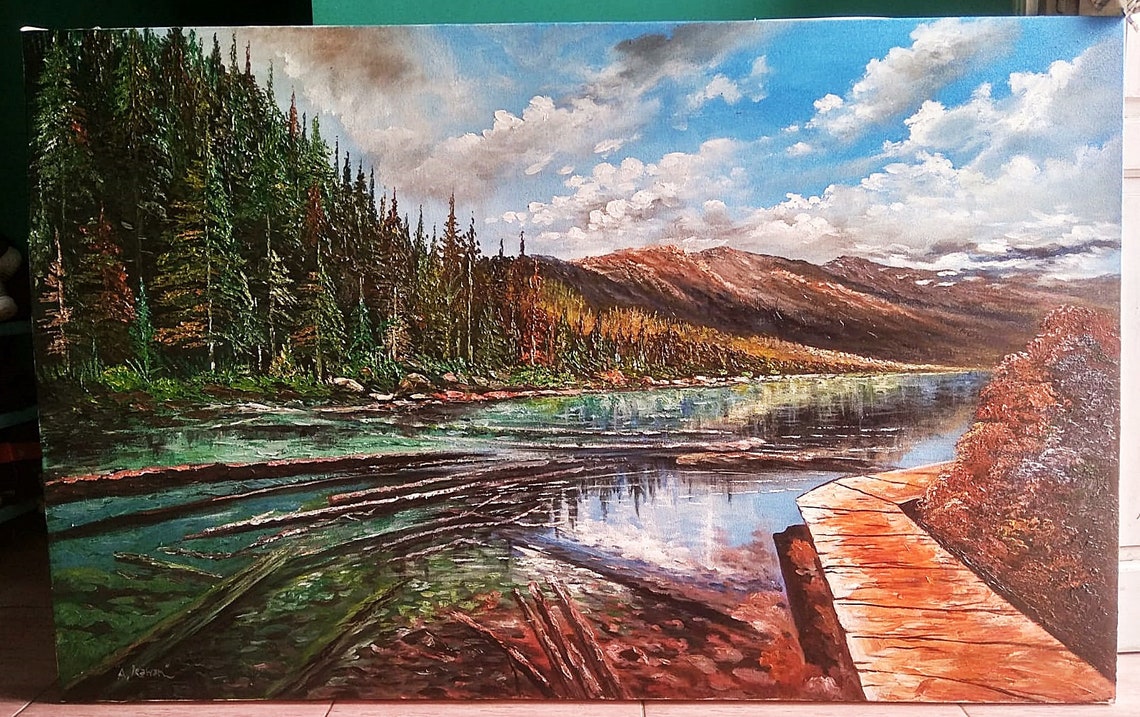 Beautiful Nature Landscape Painting - Image 2