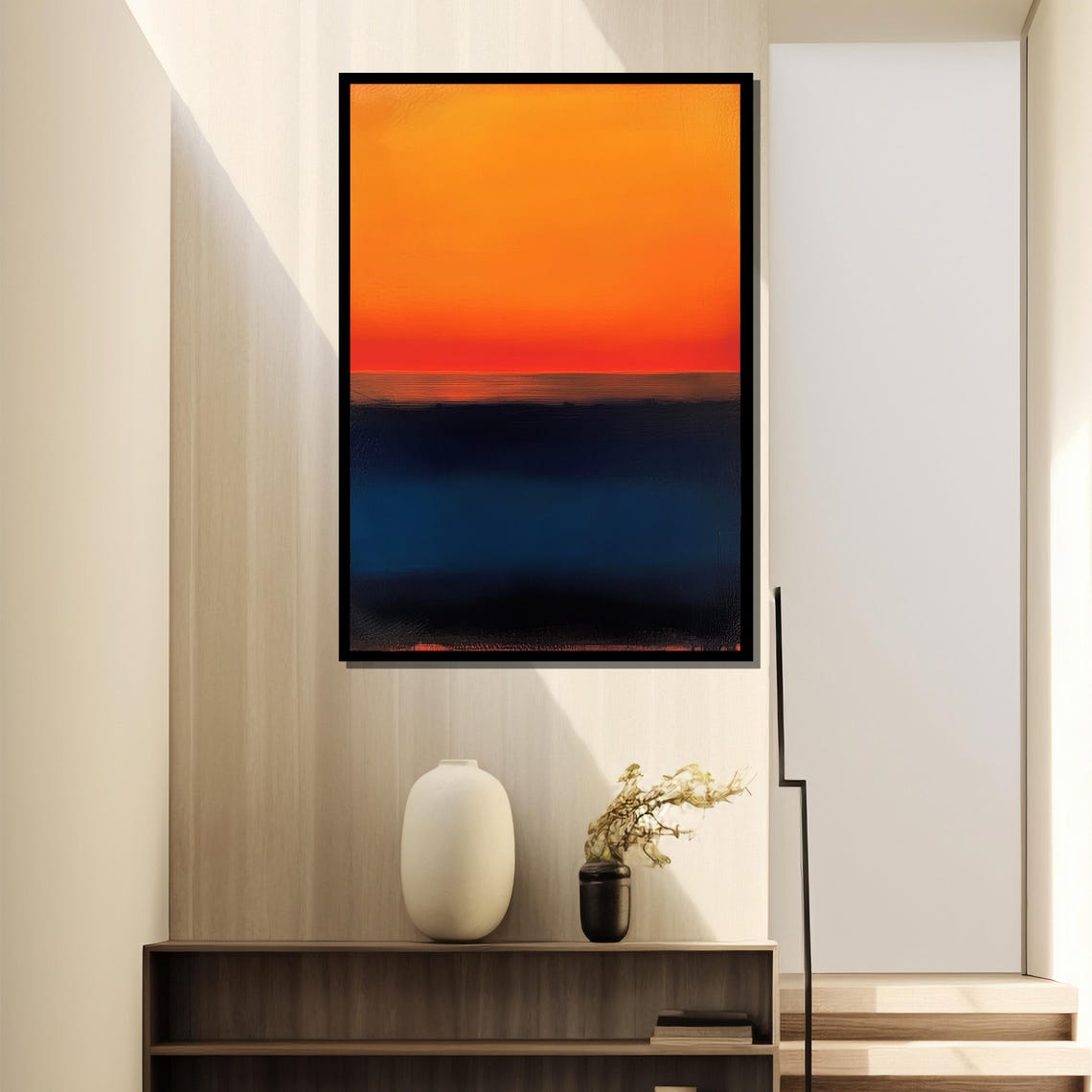 Mark Rothko Painting, Abstract Wall Art Gift - Image 2