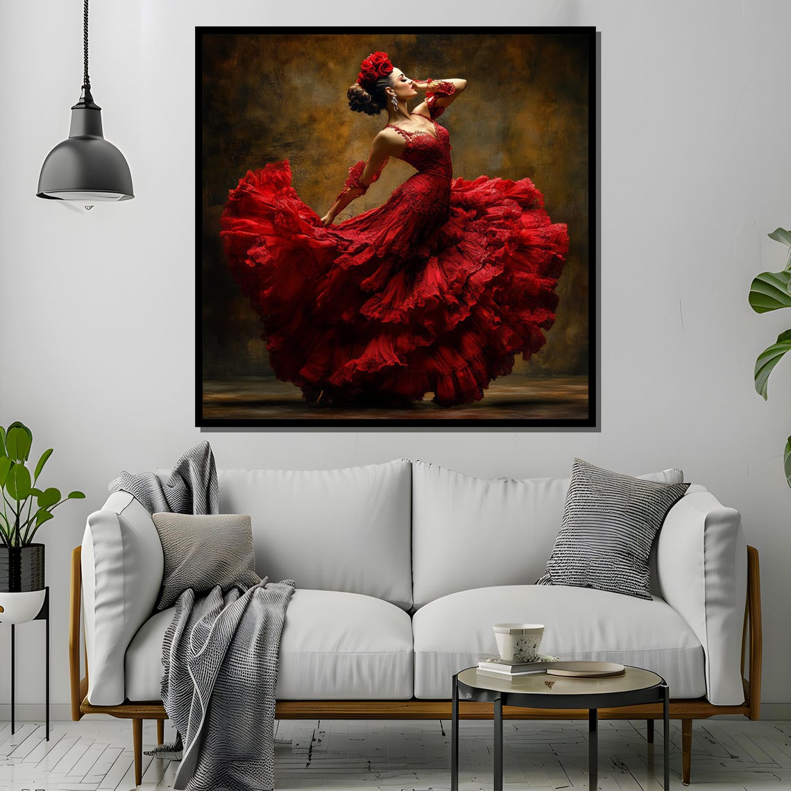 Flamenco Dancer, Spanish Passion and Elegance - Image 2