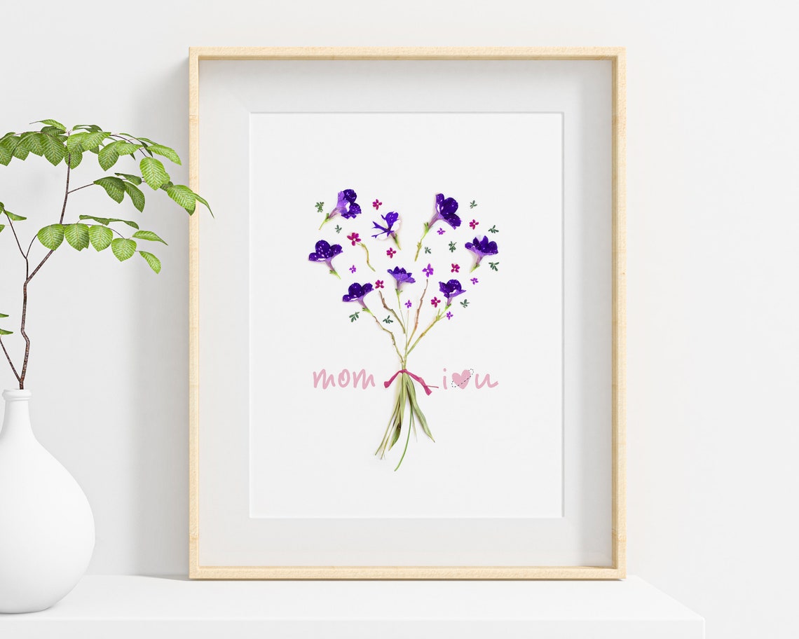 Mother's Day Gift From Daughter, Wall Art Print