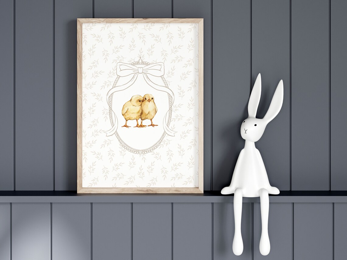 Duckling Nursery Print Set, Cute Nursery Decor