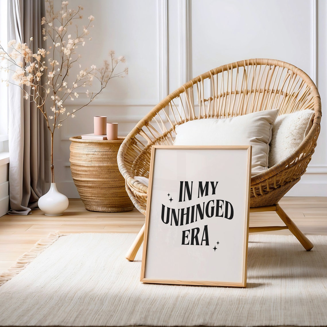 In My Unhinged Era Funny Aesthetic Statement Poster For Dorm Rooms - Image 4