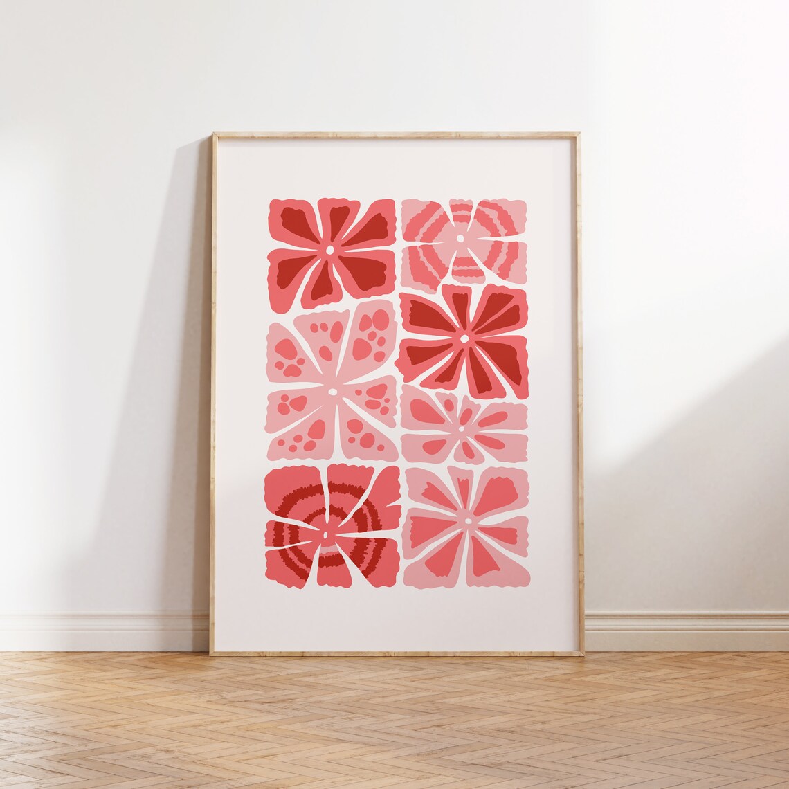 Jungle Flora Tropical Botanical Wall Art Print