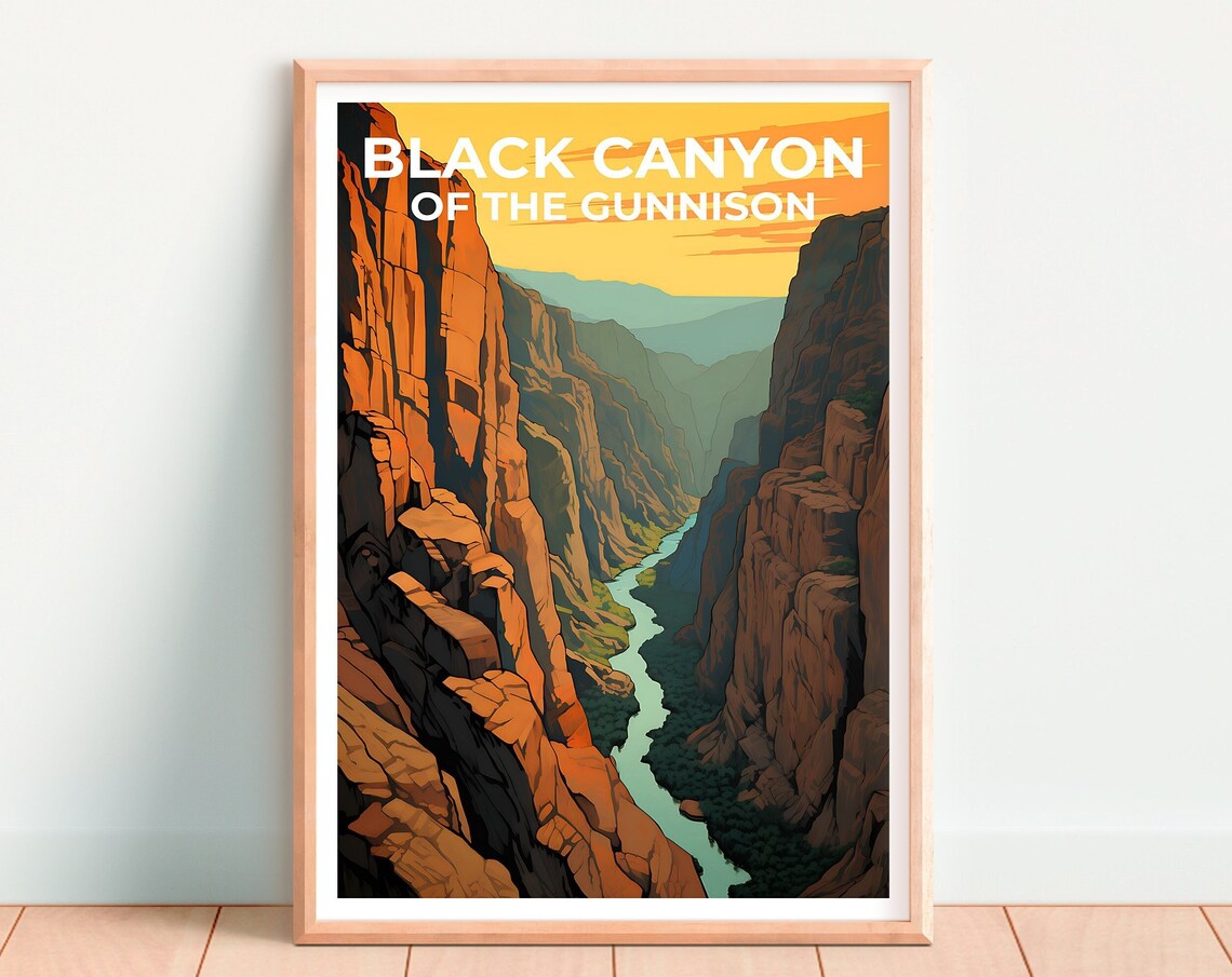 Black Canyon Of The Gunnison Poster Print - Image 4