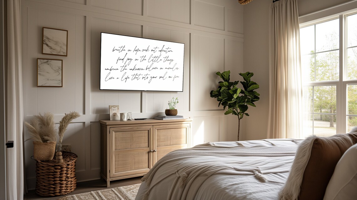 Minimalistic Quote Art Print, Home Decor - Image 2