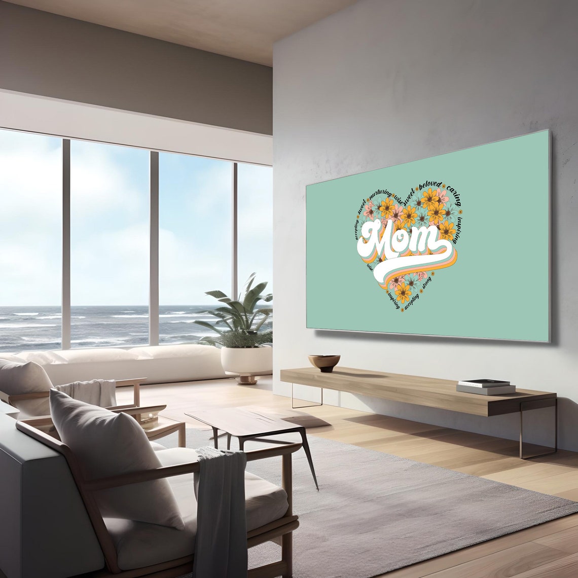 Mothers Day Frame Tv Frame Tv Art Mothers Day Tv Art Frame Tv Art Happy Mothers Day Mothers Day Tv Wallpaper T550 - Image 3