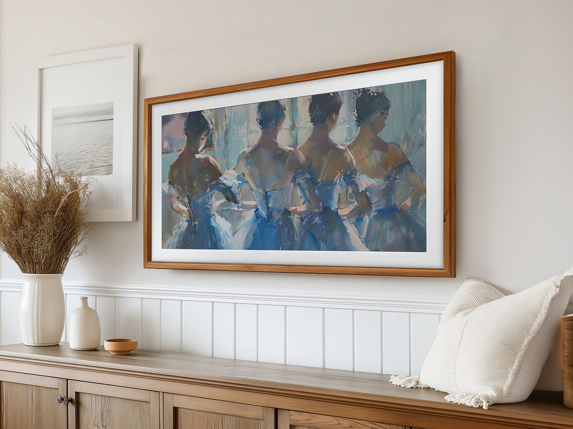 Degas Ballerina Painting, Ballet Dancers Art Print - Image 2