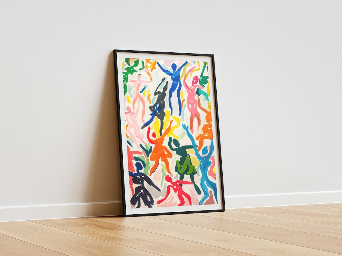 Matisse Abstract Dance Poster, Modern Art Print - Image 2