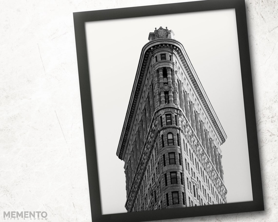 Flatiron Building Black and White New York City Photography Print - Image 4