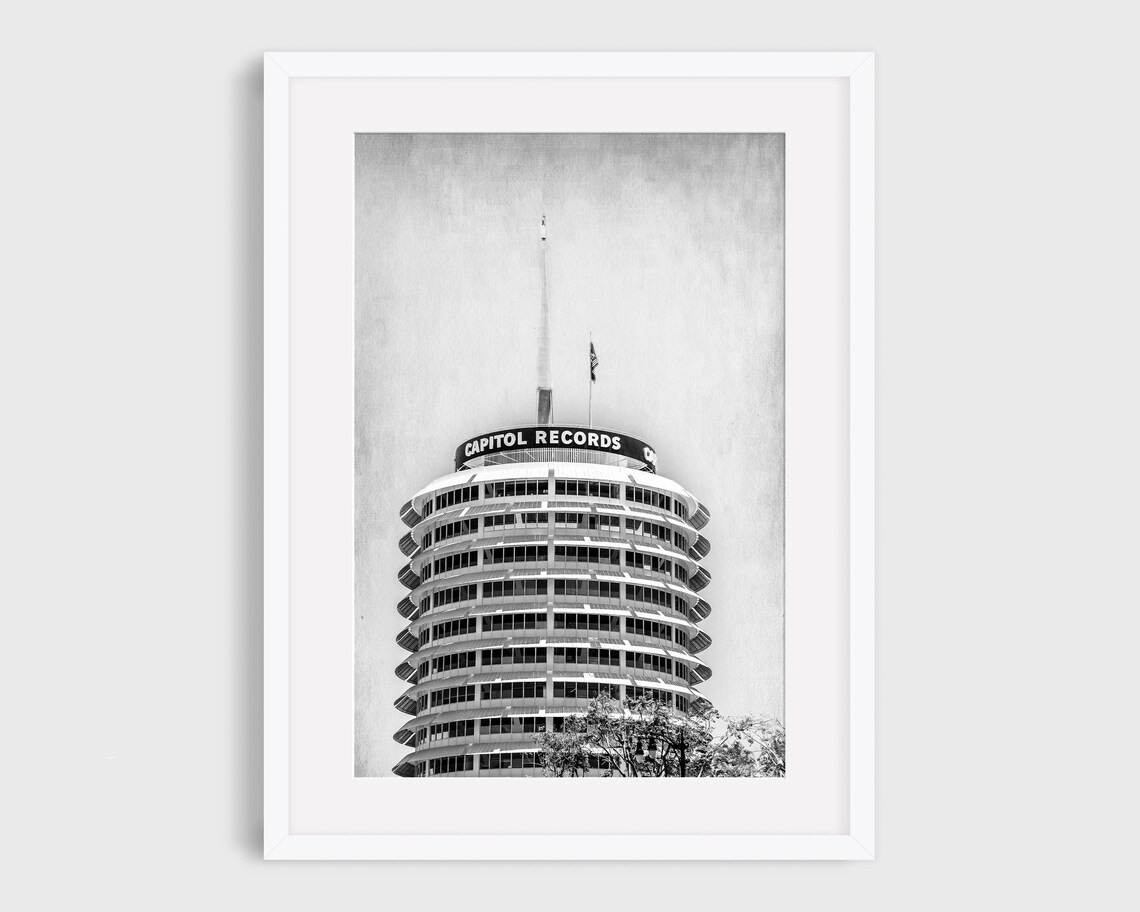 Los Angeles City Photography, Capitol Records Urban Landscape