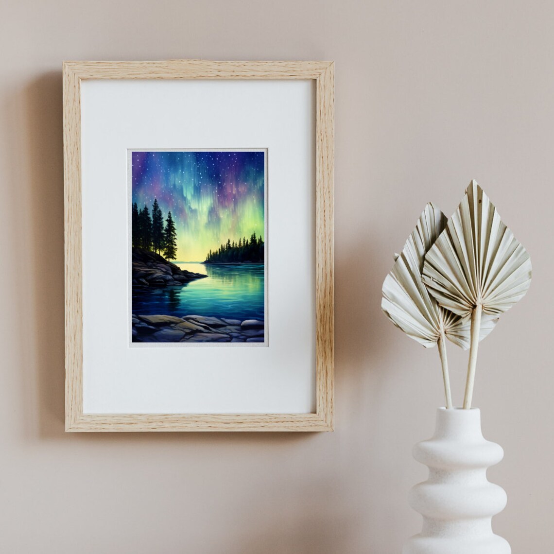 Voyageurs National Park Watercolor Art Print - Image 2