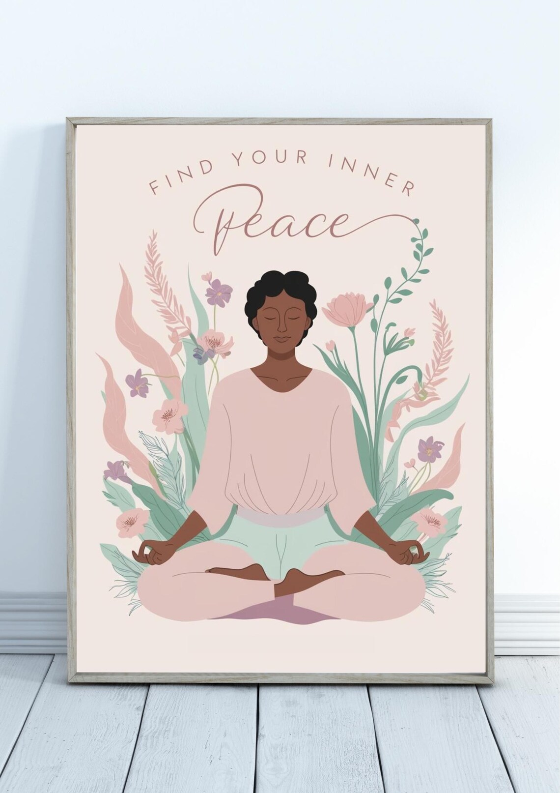 Find Your Inner Peace, Yoga Room Meditation Print - Image 3