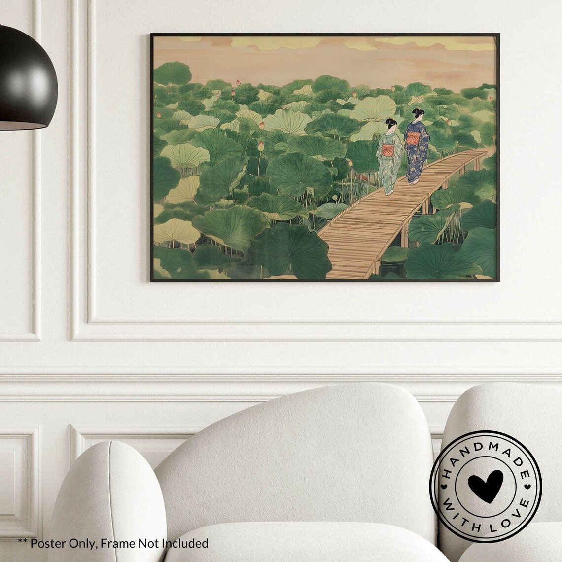 Hokusai Traditional Japanese Landscape Poster