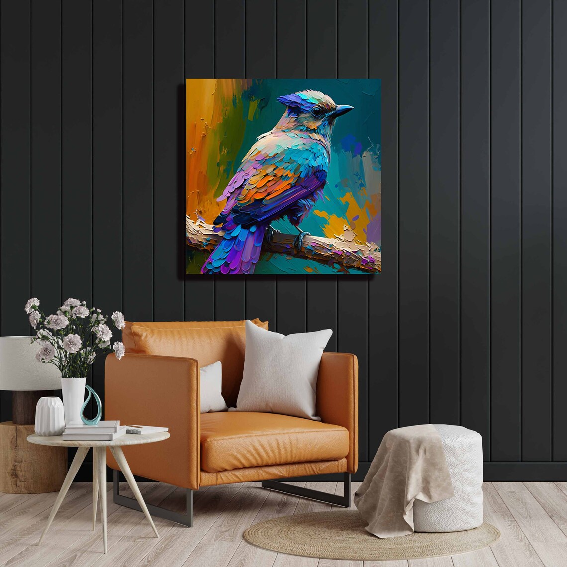 Bird Wall Art Print, Nature Decor for Living Room - Image 2