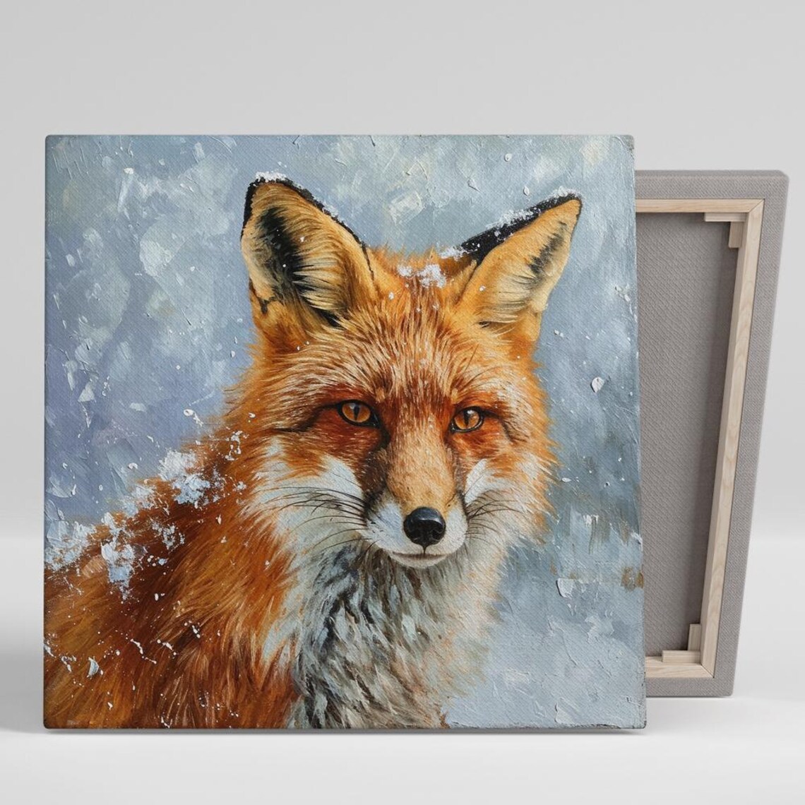 Fox Rustic Modern Scandinavian Wall Art Print