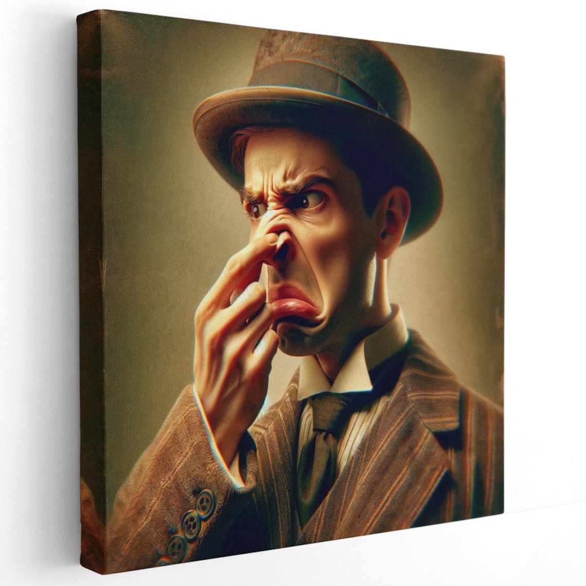 Toilet Humor Bathroom Art Print, Modern Decor
