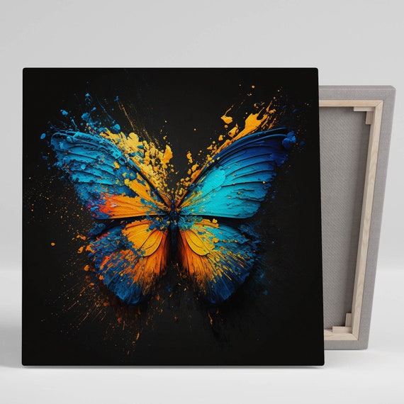 Butterfly Wall Art Or Poster Butterfly Home Decor Butterfly Wall Hanging Butterfly Wall Decoration Home Decor
