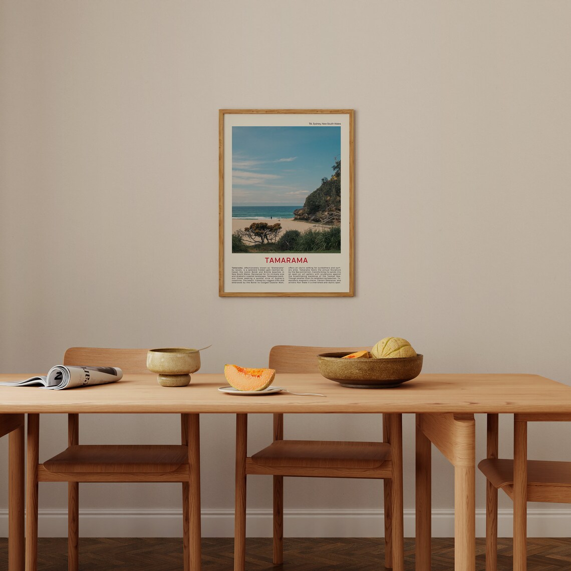 Tamarama Travel Poster, Australia Wall Decor - Image 4
