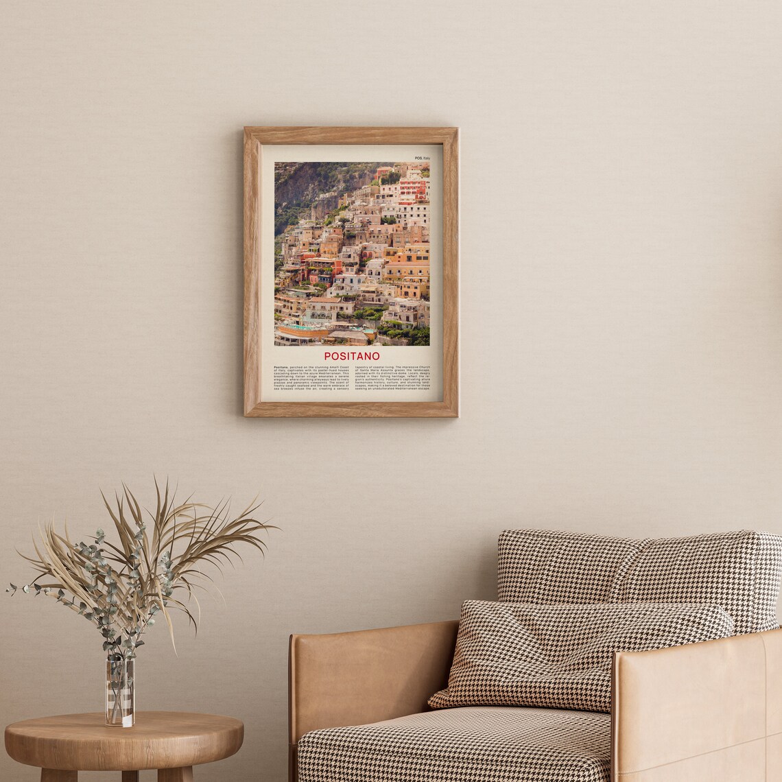 Positano Colorful Cliffside Village Amalfi Coast Italy Photo Poster - Image 3