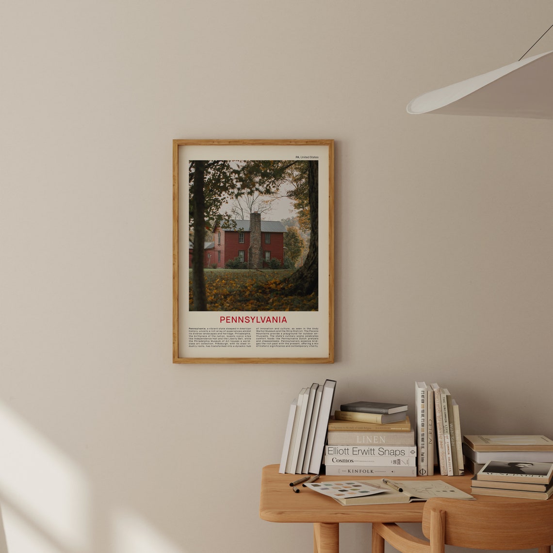Pennsylvania Print Film Photo Pennsylvania Wall Art Pennsylvania Poster Pennsylvania Photo Pennsylvania Poster Print Usa Wall Decor - Image 2