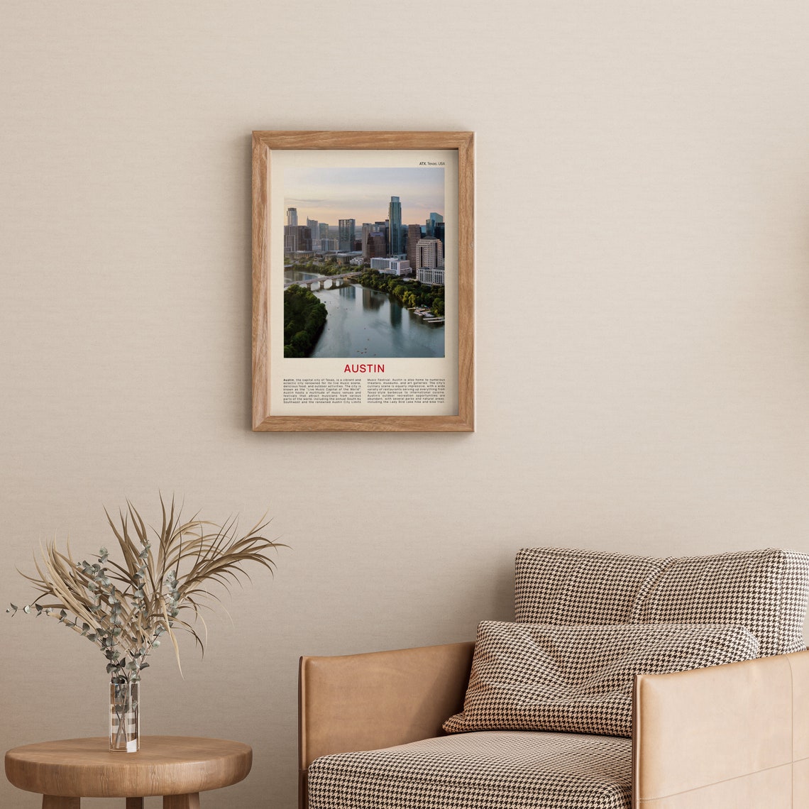 Austin Print Film Photo Austin Wall Art Austin Poster Austin Photo Austin Poster Print Texas Wall Decor Usa Poster Print Usa Photo - Image 3