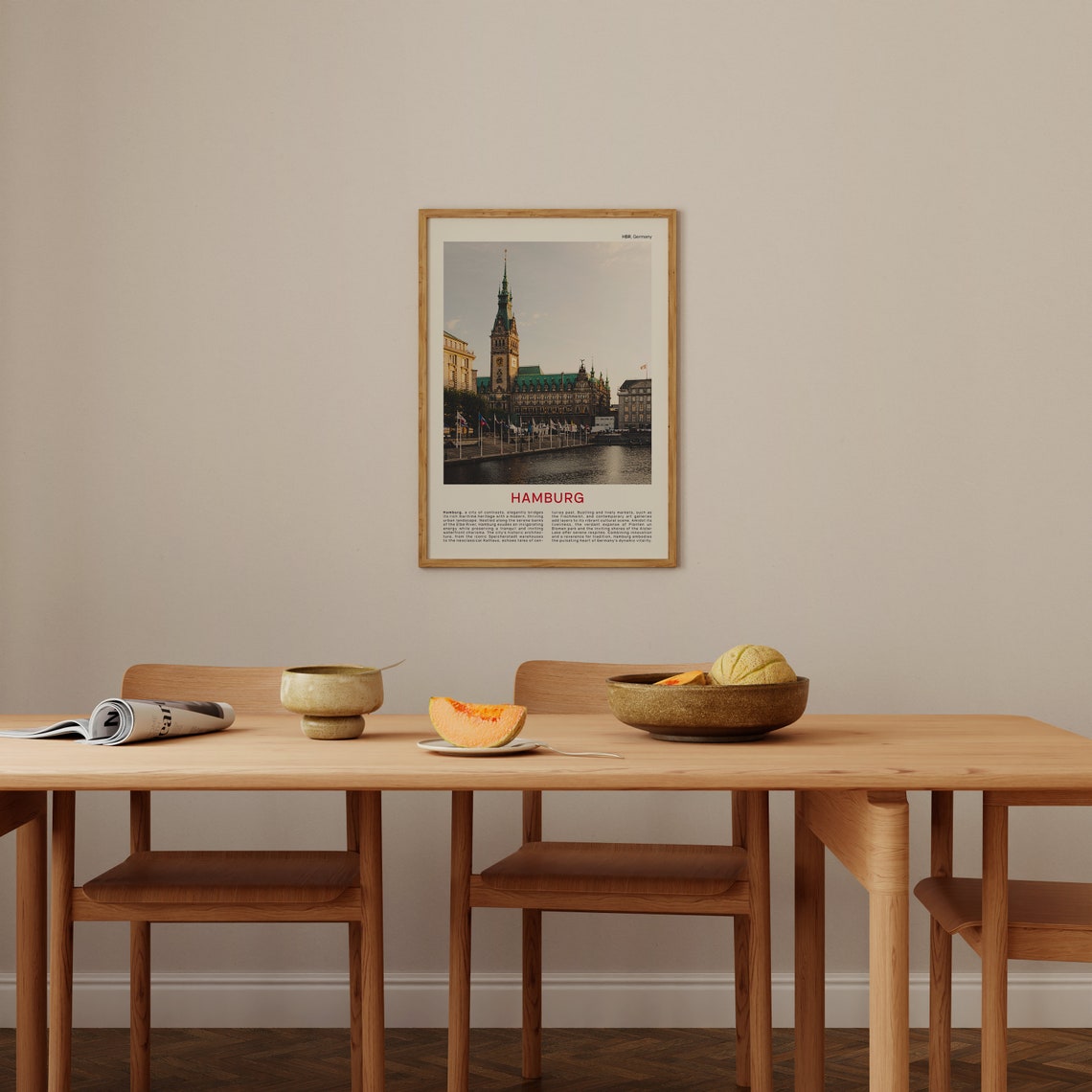 Hamburg Print Film Photo Hamburg Wall Art Hamburg Poster Hamburg Photo Hamburg Poster Print Germany Wall Decor Germany Poster Print - Image 4