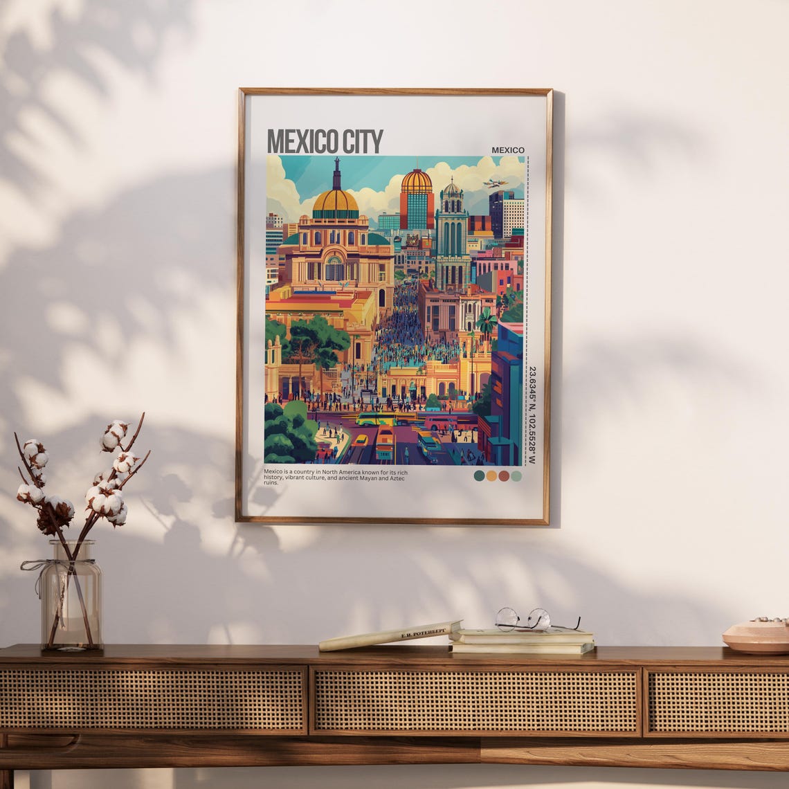 Mexico City Print Mexico City Art Mexico City Poster Mexico City Photo Mexico City Poster Print Mexico City Decor Wall Art Decor - Image 4