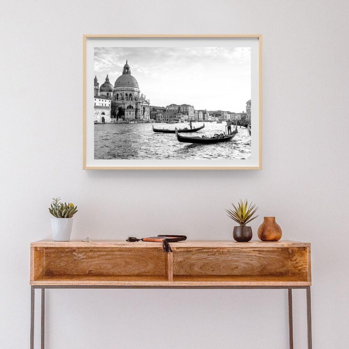 Venice Grand Canal Gondolas Santa Maria Della Salute Photo Print - Image 5