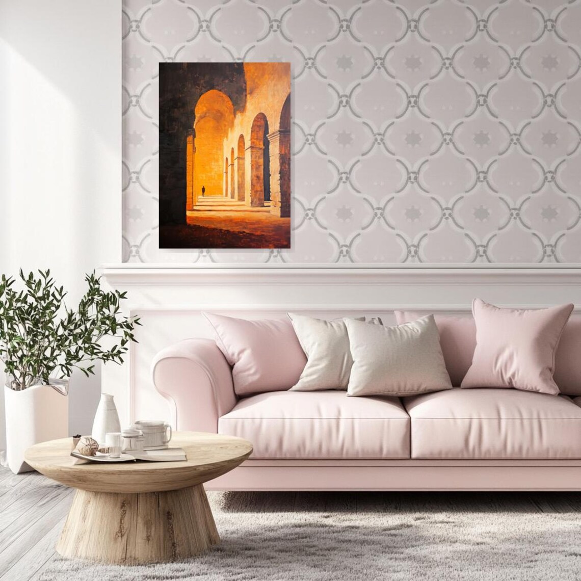 Caravaggio-Inspired Dramatic Light And Shadow Art Print - Image 2