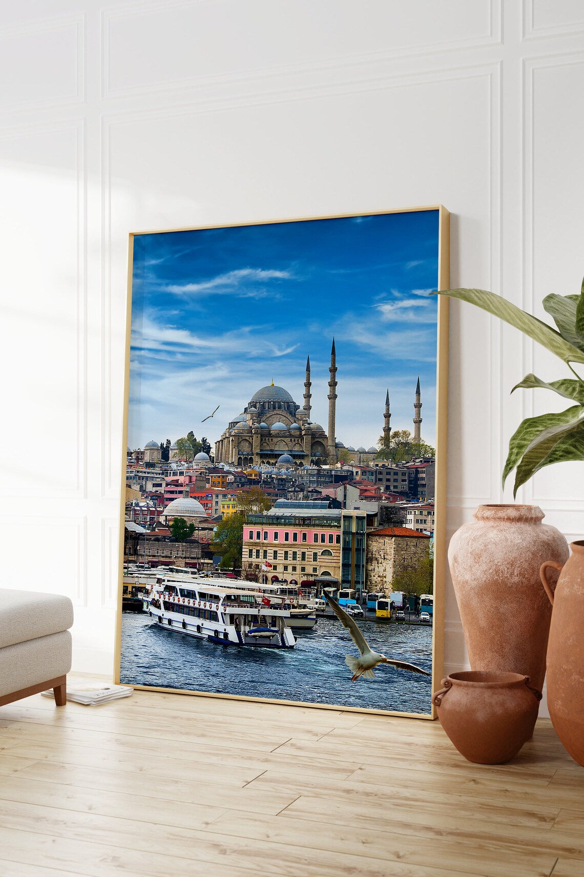 Istanbul Real Photo Travel Poster, Turkey Wall Art - Image 2